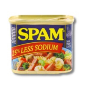 Spam Less Sodium Spiced Ham 340g
