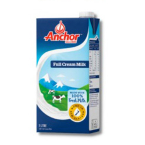 Anchor Full Cream Milk 1L