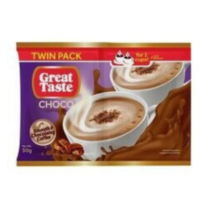 Great Taste Choco Coffee Mix "Twin" 50g