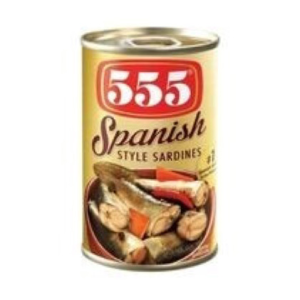555 Spanish Style Sardines 155g