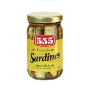 555 Premium Sardines Sanish Style 230g