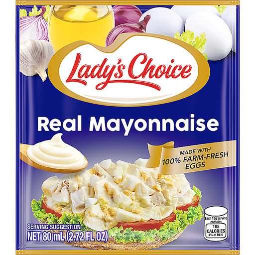 Lady's Choice Real Mayonnaise Regular | 80ml